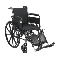 Drive K316 16" Cruiser III Wheelchair-Full Arms-Elevating Leg Rests