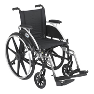 Drive Medical L412 Viper Wheelchair w/ Swing Away Footrests-12" Seat