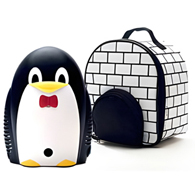 Drive MQ6002R Penguin Pediatric Compressor Nebulizer - Reusable & Disposable Neb Kits - Carry Bag