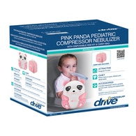 Drive MQ6005 Pink Panda Pediatric Compressor Nebulizer - Disposable Nebulizer Kit - Carry Bag