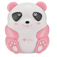 Drive MQ6005 Pink Panda Pediatric Compressor Nebulizer - Disposable Nebulizer Kit - Carry Bag