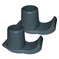 Drive Medical RTL100017 Walker Glide Ski-Gray-1 Pair
