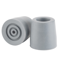 Drive Medical RTL10390GB Rubber Bottom Tip for Walkers and Mobility Equipment Legs, 7/8" Diameter