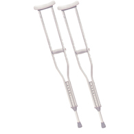 Drive RTL10400 Walking Crutches w/ Underarm Pad & Handgrip-Adult
