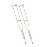 Drive RTL10402 Walking Crutches w/ Underarm Pad & Handgrip-Tall Adult
