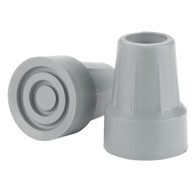Drive Medical RTL10439B Crutch Tips-7/8"-Gray-1 Pair