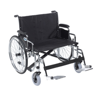 Drive STD28EC 28" Sentra EC Wheelchair-Desk Arm-Swing Away Footrest