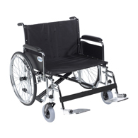 Drive STD28EC 28" Sentra EC Wheelchair-Full Arm-Swing Away Footrest