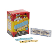 Looney Tunes Stat Strip Dukal 1075737-Looney Tunes Stat Strip Adhesive Strip, 3/4 x 3 in, Youth Health & First Aid (BX/100)