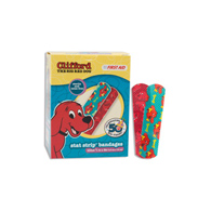 American White Cross Stat Strip Dukal 15960-American White Cross Stat Strip Clifford the Big Red Dog Adhesive Strip (BX/100)