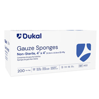 Dukal Dukal 4122-100-Dukal Gauze Sponge, 4 x 4 in (CS/2000)