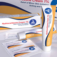 Dynarex 1139 Hydrocortisone Cream, 1%, 10 oz Tube (Case/72)