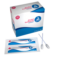 Dynarex Dynarex 1203-dynarex Alcohol Impregnated Swabstick, Applicators & Swabsticks (CS)