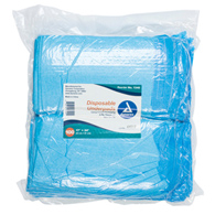 Dynarex Dynarex 1340-Dynarex 2-Ply Tissue Fill Underpad, 17 x 24 Inch, Underpads (BG)