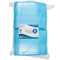 Dynarex Dynarex 1346-Dynarex Absorbent Fluff Fill Underpad, 23 x 36 Inch, Underpads (BG)