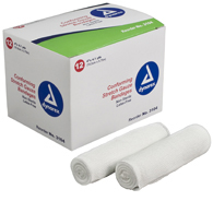 Dynarex Dynarex 3104-dynarex White Conforming Bandage, 4 Inch x 4.1 Yard, Gauze Dressings (CS)