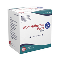 Dynarex Dynarex 3423-dynarex Non-Adherent Dressing, 2 x 3 Inch, Non-Adherent Dressings (BX)