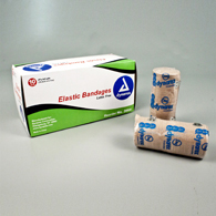 Dynarex Dynarex 3664-Dynarex Clip Detached Closure Elastic Bandage, 4 in x 5 yd (BX/10)