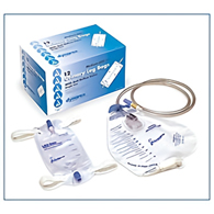 Dynarex 4271-dynarex Urinary Drain Bag, Bags & Meter Bags (CS) - dynarex Urinary Drain Bag