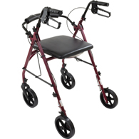 Free2Go F2G-ROL8CBG, Like New, Rollator with Commode Seat