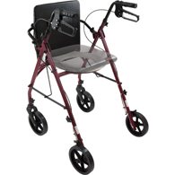 Free2Go F2G-ROL8CBG, Like New, Rollator with Commode Seat