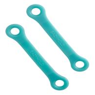 EaZyHold 103 Adaptive Grip Aid, Aqua 2 Pack (large w/ large holes)
