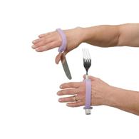 EaZyHold 104 Adaptive Grip Aid, Lavender 2 Pack (large w/ small holes)