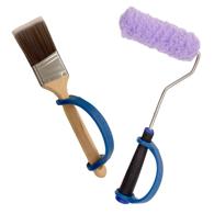 EaZyHold 117 Adaptive Grip Aid, Navy 2 Pack (extra-large w/ large holes)
