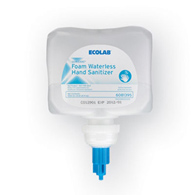 Quik-Care Ecolab 6081395-Quik-Care Hand Sanitizer 1000 mL Dispenser Refill Bottle, Hand Sanitizers (CS/8)
