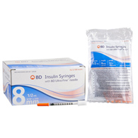 Ultra-Fine Lo-Dose embecta Medical 328468-Standard Insulin Syringe with Needle Ultra-Fine Lo-Dose 0.