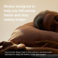 Embr Wave Cooling and Warming Wristband - Personalized Thermal Relief  - Rose Gold