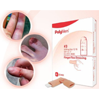PolyMem Finger/Toe Ferris Manufacturing 4402-Polymem Nonadhesive Dressing, Medium (BX/6)