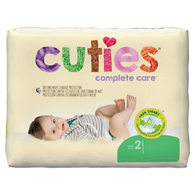 Cuties Complete Care First Quality CDB002-Cuties Complete Care Diapers, Size 2, Baby Diapers (CS)
