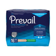 Prevail Men's Daily Underwear First Quality PUM-514-Prevail Daily Underwear Maximum Absorbent Underwear, Extra Large (CS/64)