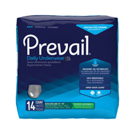 Prevail Men's Daily Underwear First Quality PUM-517-Prevail Daily Underwear Maximum Absorbent Underwear, Extra Extra (CS/56)