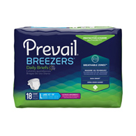 Prevail Breezers First Quality PVB-013/2-Prevail Breezers Ultimate Incontinence Brief, Large (PK/18)