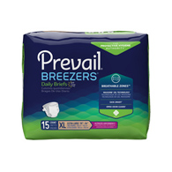 Prevail Breezers First Quality PVB-014/1-Prevail Breezers Ultimate Incontinence Brief, Extra Large, Adult Briefs & (PK/1)