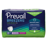 Prevail Breezers First Quality PVB-016/1-Prevail Breezers Ultimate Incontinence Brief, Regular, Adult Briefs & (BG/20)