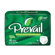 Prevail PVS-513 Super Plus Underwear-Large-64/Case