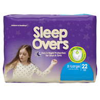 Cuties Sleep Overs First Quality SLP05303-Cuties Sleep Overs Absorbent Underwear, Extra Large, Youth Briefs & (CS/88)