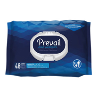 Prevail First Quality WW-715-Prevail Disposable Adult Washcloths, Perineal Wipes (CS)