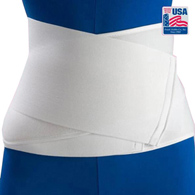Flex-Support Contoured Frank Stubbs F020050-Flex-Support Contoured Abdominal Binder, One Size Fits Most Adults, Torso (EA/1)