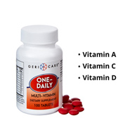 Geri-Care Geri-Care 501-01-GCP-Geri-Care Multivitamin Supplement, Multivitamins (CS)