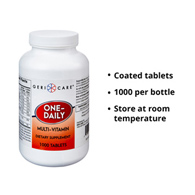 Geri-Care Geri-Care 501-10-GCP-Geri-Care One-Daily Multivitamin Supplement, Multivitamins (BT)