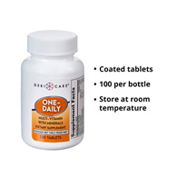 Geri-Care Geri-Care 531-01-GCP-Geri-Care Multivitamin Supplement with Minerals, Multivitamins (CS)