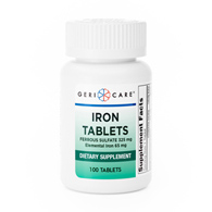 Geri-Care Geri-Care 703-01-GCP-Geri-Care Iron Mineral Supplement, Iron Supplements (CS)