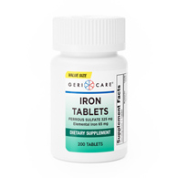 Geri-Care Geri-Care 703-20-GCP-Geri-Care Iron Mineral Supplement, Iron Supplements (CS)