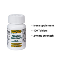 Geri-Care Geri-Care 724-01-GCP-Geri-Care Iron Mineral Supplement, Iron Supplements (CS)