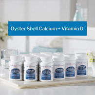 Geri-Care Geri-Care 742-06-GCP-Geri-Care Oyster Shell Calcium with Vitamin D-3 Joint Health Supplement, Calcium (CS/12)