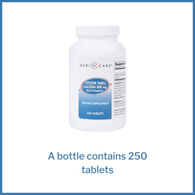Geri-Care Geri-Care 742-25-GCP-Geri-Care Oyster Shell Calcium Plus Vitamin D Joint Health Supplement, Calcium (CS/12)